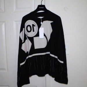 MAISON MARGIELA Reverse-intarsia Sweater